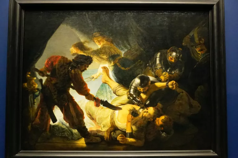 The Famous Painting: Rembrandt’s ‘Blinding of Samson’